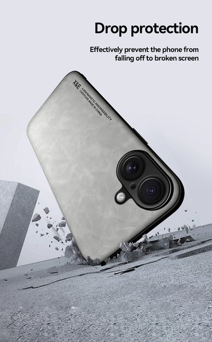 Shockproof Case for iPhone 17 Pro Max 17 Air Protective Cover Magnetic Car Holder Phone Coque Fundas For iPhone 16 Pro 16E