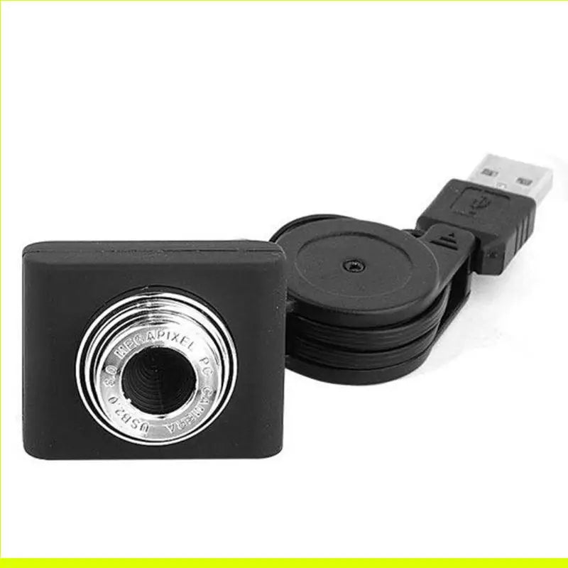 8 Million Pixels Mini Webcam for HD Web Computer Camera with Microphone for Desktop Laptop USB Plug and for Play for Vid