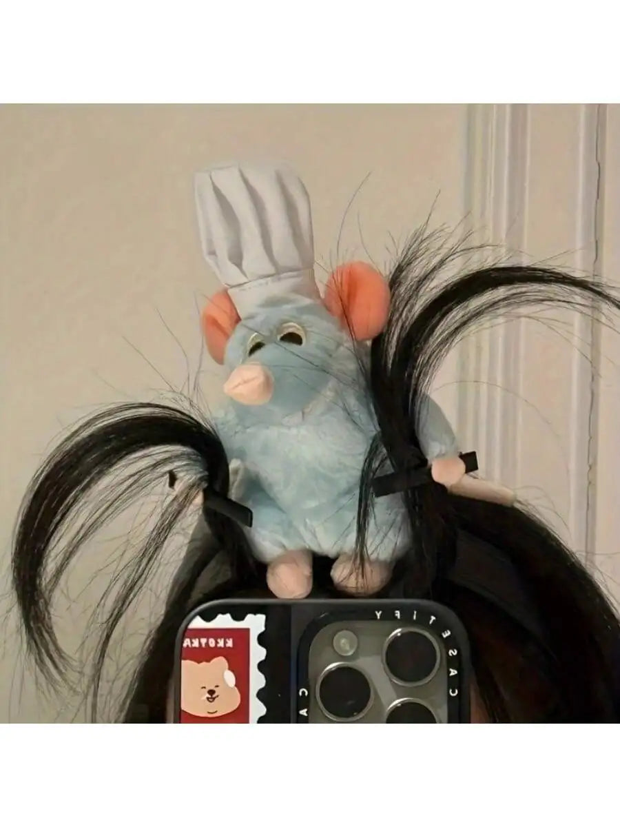 1/2pcs Whimsical Cartoon Mouse Headband - Soft and Comfortable Women's Hair Accessory for  Costume Play, and Everyday Fun