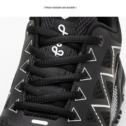 Oulylan Puncture Proof Work Safety Boots Man Breathable Work Shoes Male Men's Fashion Safety Shoes  Steel Toe Sneakers