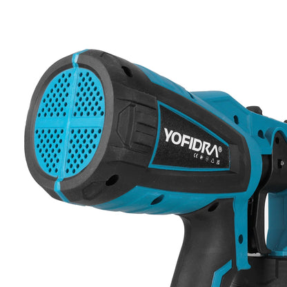 YOFIDRA 1000ML Electric Spray Gun Powerful Portable Paint Sprayer Cordless Furniture Coating Airbrush For Makita 18V Battery Pin