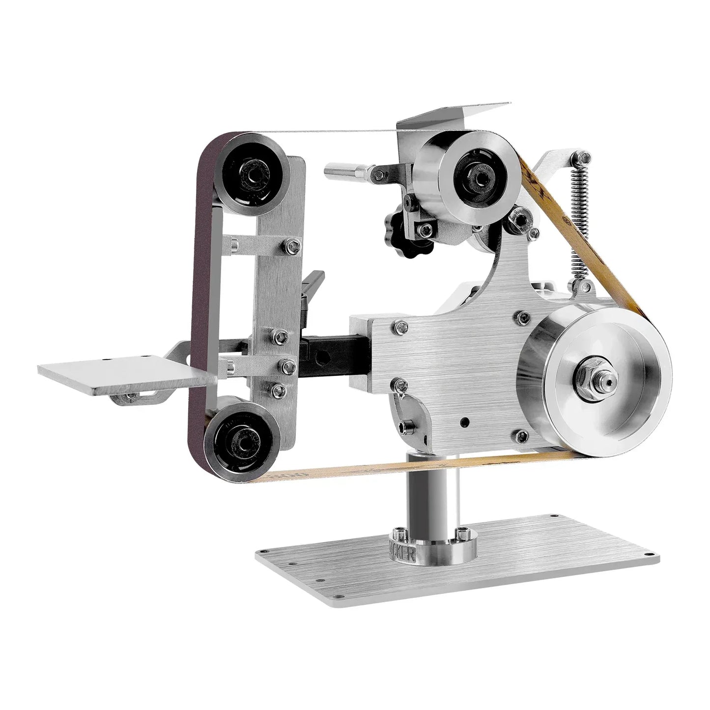 Multi-function Desktop Belt Machine,with Brushless Motor 762x25MM Belt Sander  Sharpener Polishing Grinding Machine