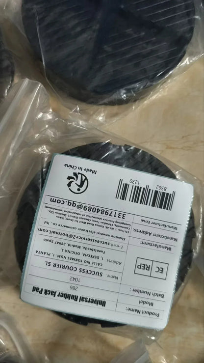 Universal Rubber Jack Pad Support Pinch Weld Slotted Floor Frame Rail Adapter Car Removal Repair Tool Rubber Block Floor Jack