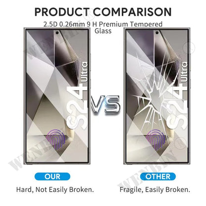 3 Pcs Tempered Glass For Samsung Galaxy S26 S25 S24 S23 S22 Ultra Plus FE A57 A56 A36 A17 Screen Protector Full Protective Glass by PDG ibma