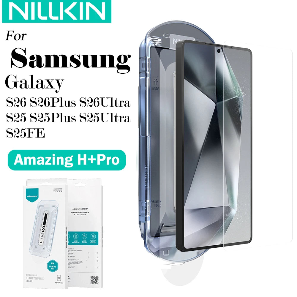 Nillkin for Samsung Galaxy S26 Ultra S25 Ultra S26+ S25 Plus S25 Edge H+PRO Anti-Explosion Tempered Glass Phone Screen Protector