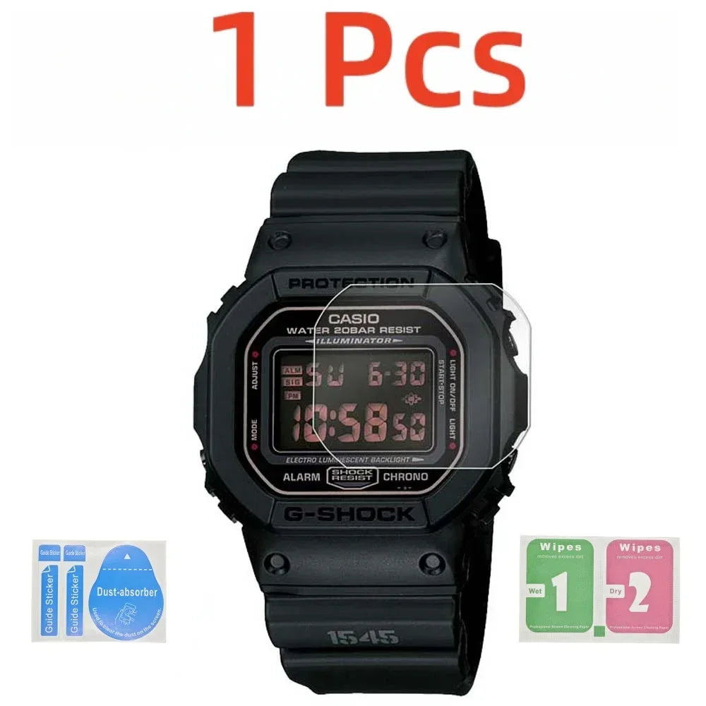 Ultra-Thin 9H Tempered Glass, Minimalist Design Meets Maximum Protection For Casio DW-5035 DW 5600 GW-B5600 GW M5600