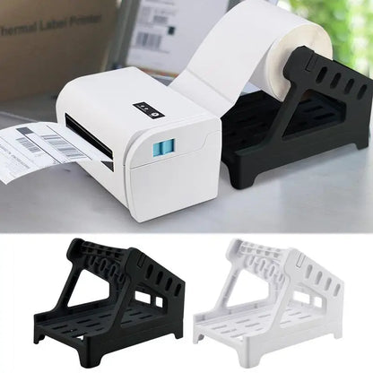 Desktop Printer Home Office Storage School Thermal Label Holder For Rolls Fanfold Accessories Durable Stand External Universal