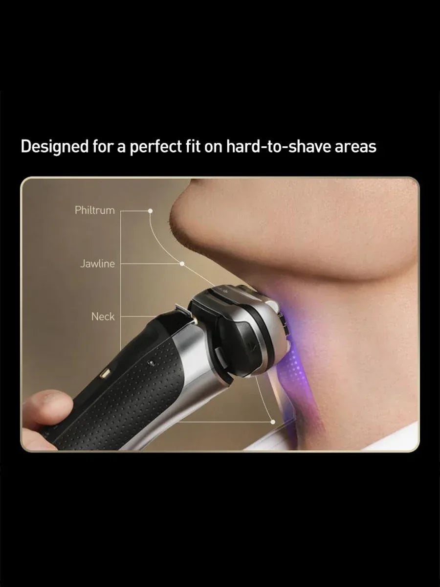 Braun Electric Shaver S9 Reciprocating Razor Rechargeable Men's Shaving Machine Wet Dry Double Use Floating Head Hair Cutting Ma