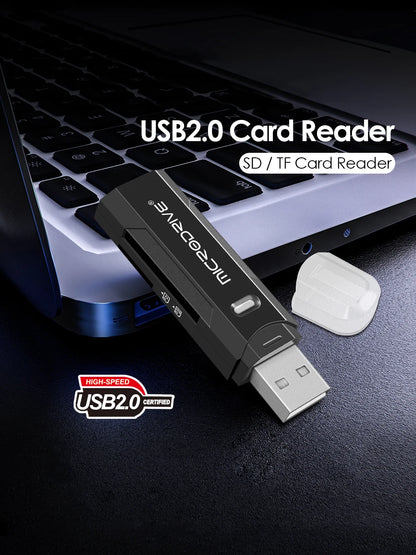 Usb 3.0 / 2.0 Flash TF Memory Card Reader / Micro Mini SD Card Adapter / 2 in 1 USB Card Reader for Micro Card SD Cards