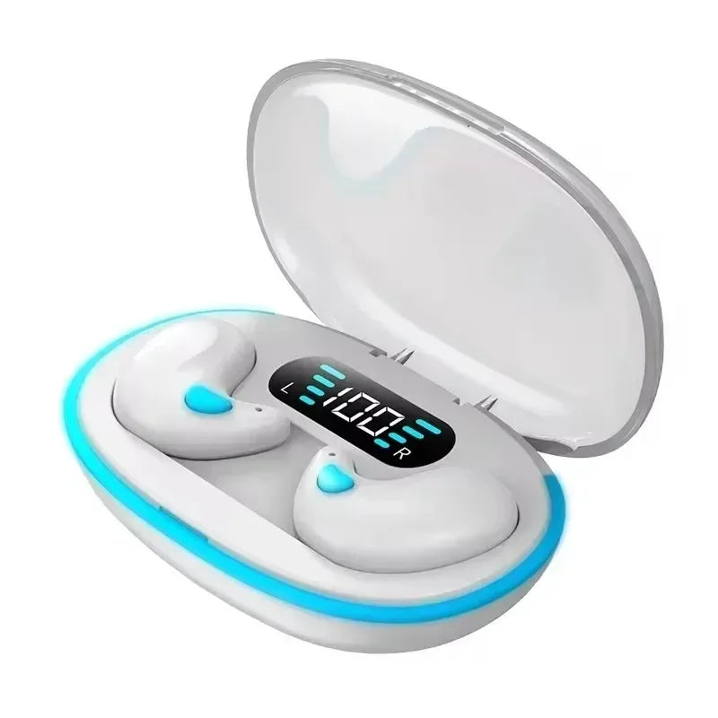 X55 Sleeping Earbuds Wireless Mini Headphones For Work TWS Bluetooth Earphone Stereo Hidden Headsets with Mic HD Call Waterproof
