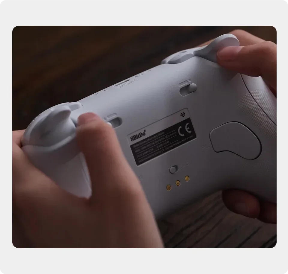 8BitDo Ultimate 2 Bluetooth Gaming Controller for Switch 2,1& Windows PC with TMR Joysticks, Switchable Triggers, Motion Control