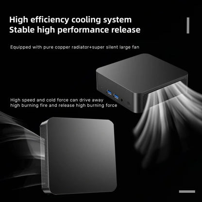 TOP MiniPC Windows 11 Intel Core i9 10980HK IntelN150 Pocket Computer 16GB 32GB RAM 1TB 2TB SSD minipc 1000M Ethernet Desktop PC