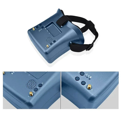 LS-800D FPV Goggles 5.8G 40CH 5inch 4.3inch HD DVR Video Glasses Headset Kit for FPV RC Racing Drone Quadcopter Multi-copter