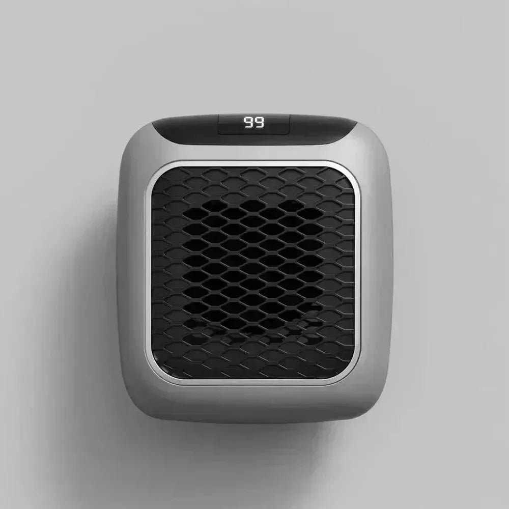 800W Mini Heater, PTC Ceramic Fast Heating Bathroom Heater with Remote Control, Wall Mounted Electric Heater for Indoor Use