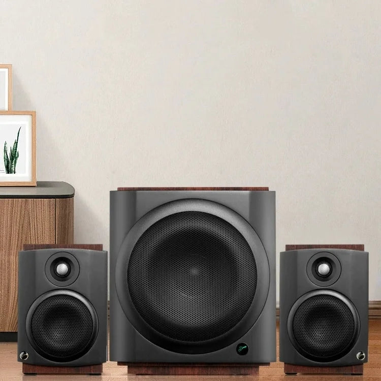 Hivi M-80W Wireless WiFi & Bt Digital Soundbar, 2.1 Active Multimedia Speaker System for TV & Home Theater