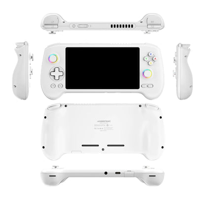 ANBERNIC RG557 Retro Handheld Game Video Player Console  Android 14 12G+256G 5.48 inch AMOLED Screen  512G PS2 PSP Games RG 557