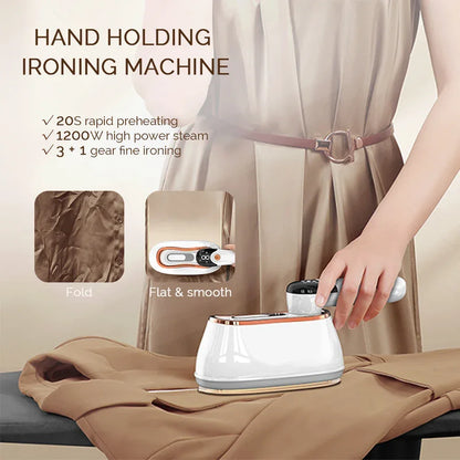 1200W Small Hand Holding Ironing Machine Iron Machine Household Steam 4Gear Portable Hanging Ironing Machine Steam iron