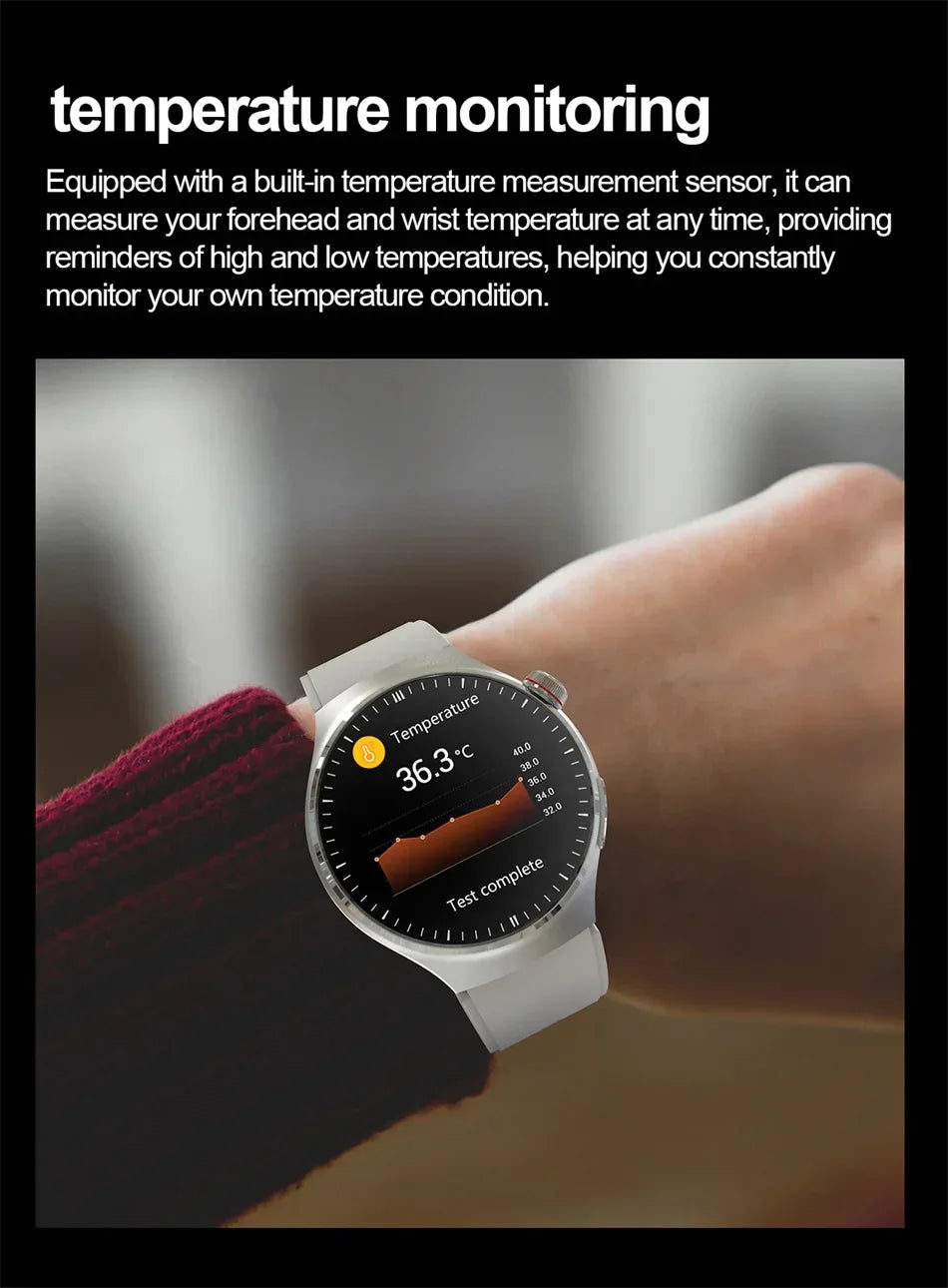2026New For Man Smartwatches Outdoor Sport Smart Watch Men 1.43“ HD AMOLED Screen ECG physical examination BT5.0 Call smartwatc