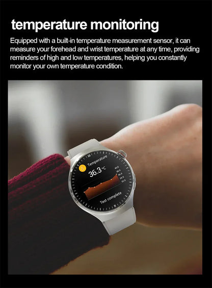 2026New For Man Smartwatches Outdoor Sport Smart Watch Men 1.43“ HD AMOLED Screen ECG physical examination BT5.0 Call smartwatc