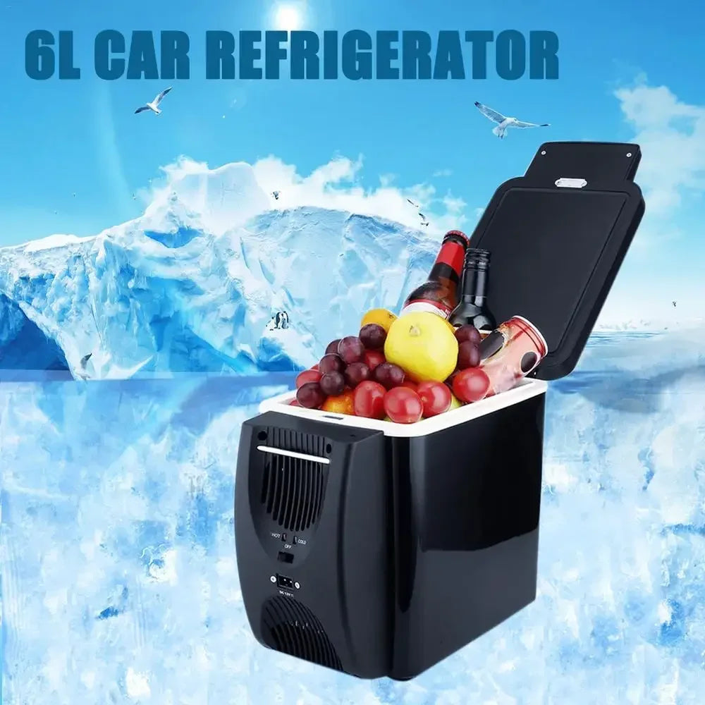 Portable Mini Car Refrigerator Electric Refrigerator Freezer Warmer Dual Purpose Suitable for Camping RV Bar Travel Refrigerator