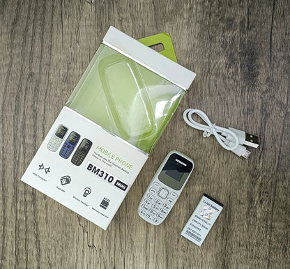 Button Mini Mobile Phone Bluetooth Earphone Dual SIM Cards Low Radiation Pocket Telephone Recording Alarm Backup Phone for Sport