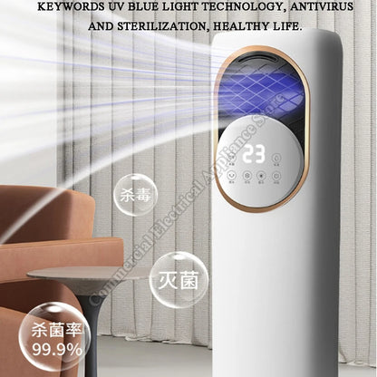 Cold And Warm Dual-Use Air Fan Refrigeration And Heating Integration Portable Mini Air Conditioner