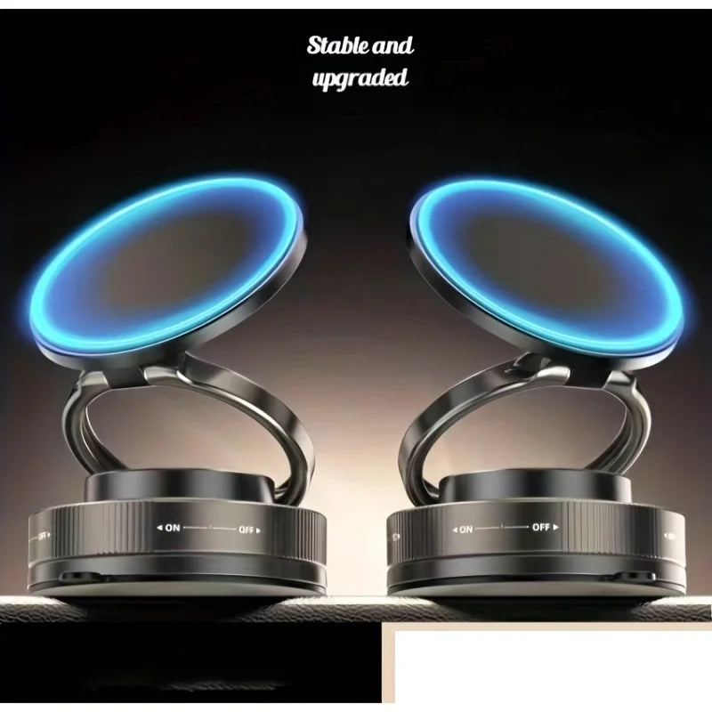 Magnetic Car Phone Holder 360° Rotatable Strong Magnet Stand Portable Mount Universal Suction Cup Phone Mount for MagSafe