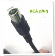 58.8V 2A Charger with GX16-3 Pin DC5.5 XLR Plug, Power Adapter for 52V Li-ion Battery Input 100-240V
