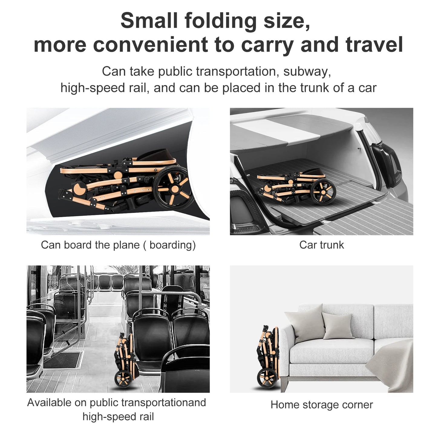 Baby Stroller 3 in 1 stroller lightweight strollers  Baby Carriage mutifunction strollers Baby newborn stroller mother kids