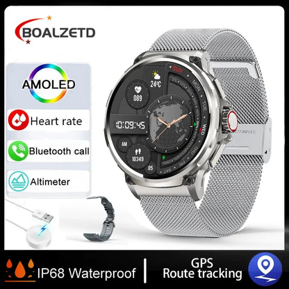 New 1.85-inch Ultra HD SmartWatch GPS Track Bluetooth Call 710 Mah Large Battery Sports Fitness smartwatch 2026 clock Gift Hot