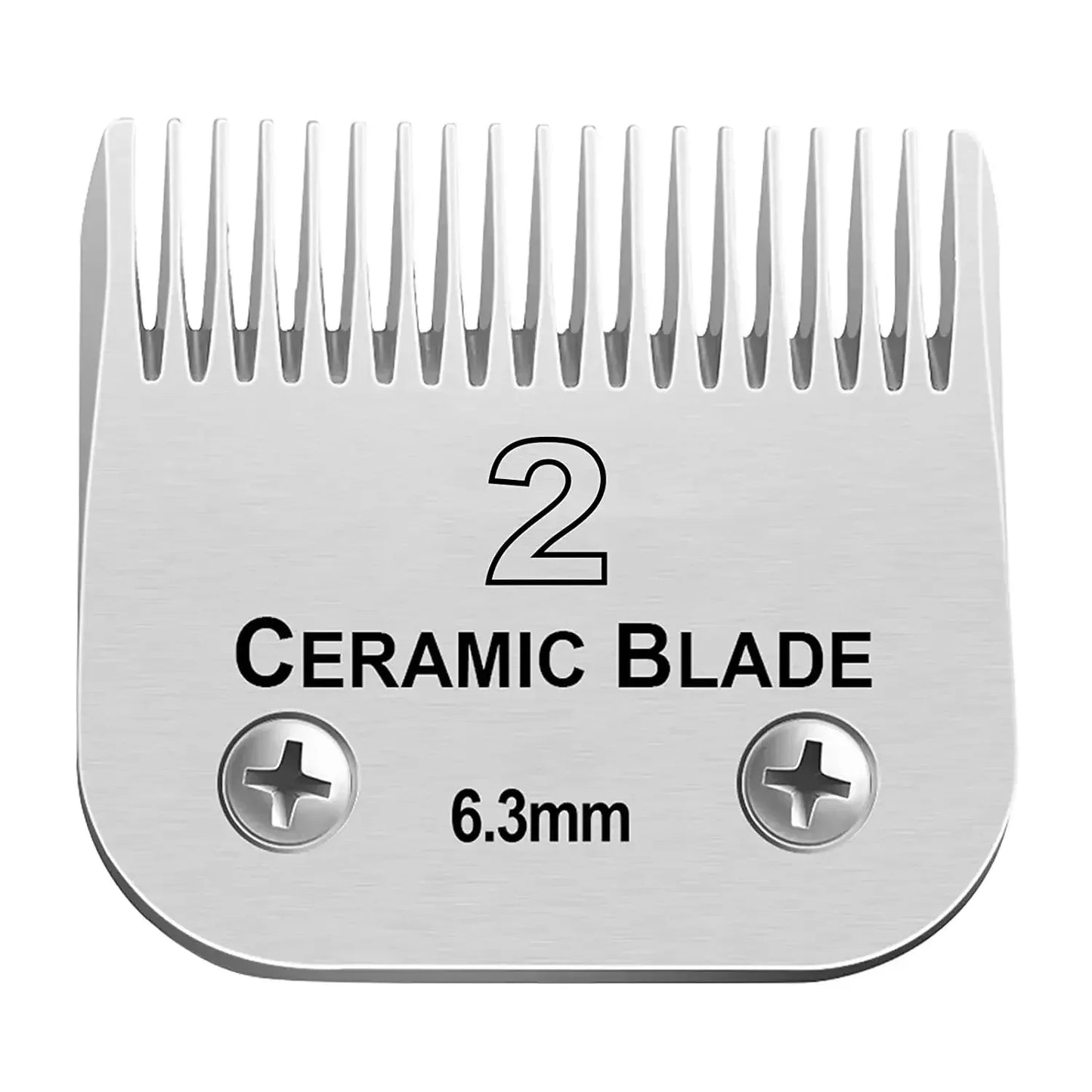 Pet Dog Cat Detachable Ceramic Blade Compatible with Andis,Oster A5 & 76,Wahl KM 10 Series Animals Grooming Clippers