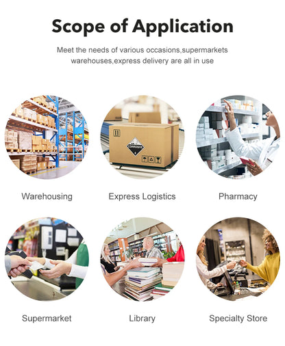 1D 2D Barcode Scanner Wired Wireless Bluetooth Bar Code Reader Omni-directional Scanning For Supermarket Logistics Product