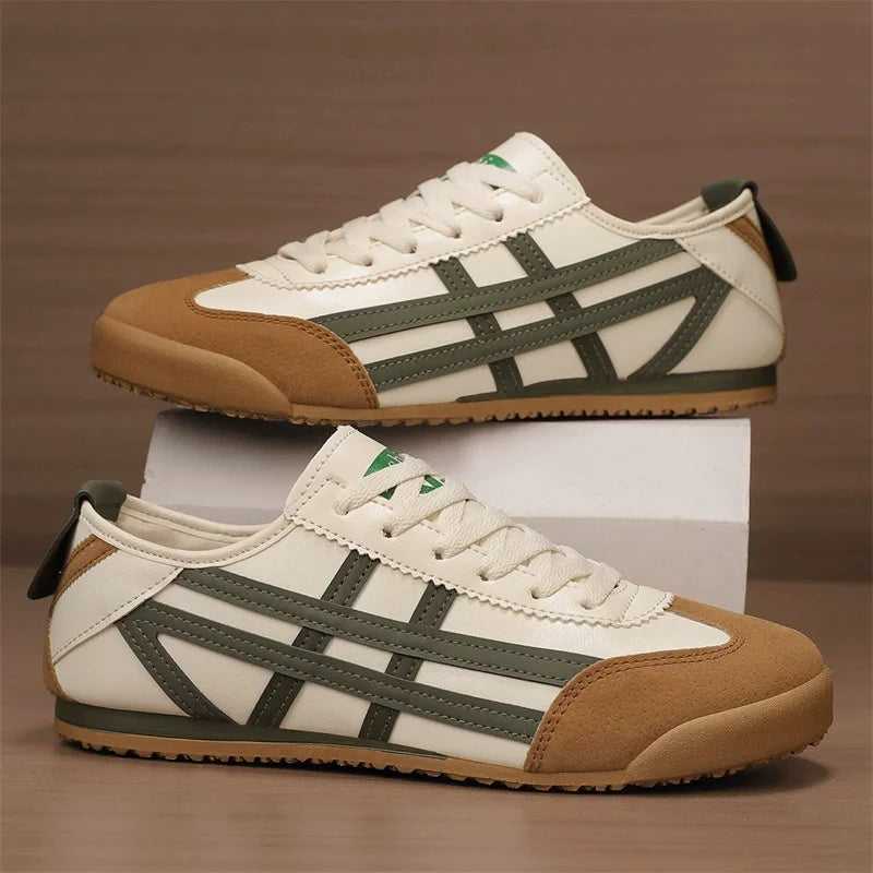 Кроссовки Мужские Men's Shoes Fashion Outdoor Casual Footwear Light Walking Flats Men's Sneakers Lace Up Flats Zapatillas Hombre