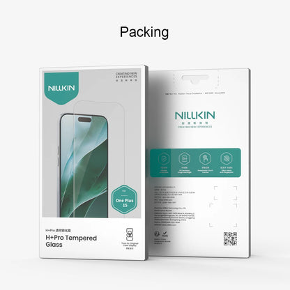 NILLKIN For OnePlus 15 15R H + Pro Series Screen Tempered Glass 9H Anti Explosion Screen Protector Film