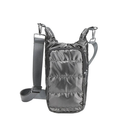 Winter Portable Water Bottle Bag Shoulder Bag Waterproof Thermal Vacuum Mug Cup Sleeve Adjustable Shoulder Strap Durable
