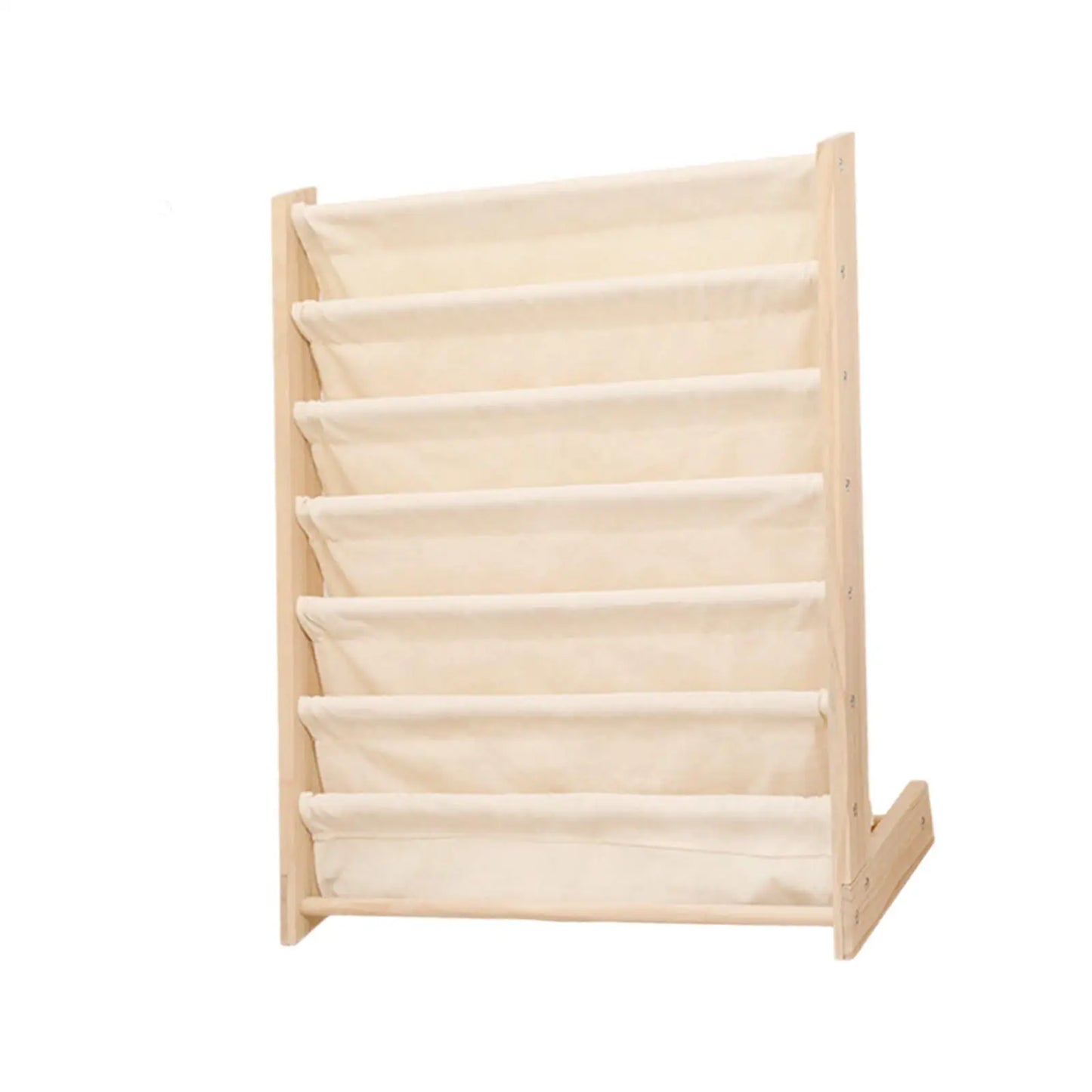 Children's Bookcase Display Nursery Bookshelf Easy to Access Sturdy Kids Bookshelf Baby Bookcase Organizer for Boys and Girls