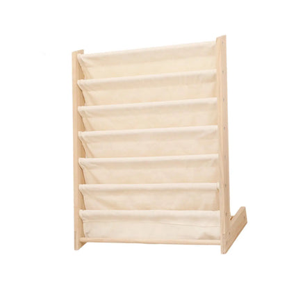 Children's Bookcase Display Nursery Bookshelf Easy to Access Sturdy Kids Bookshelf Baby Bookcase Organizer for Boys and Girls