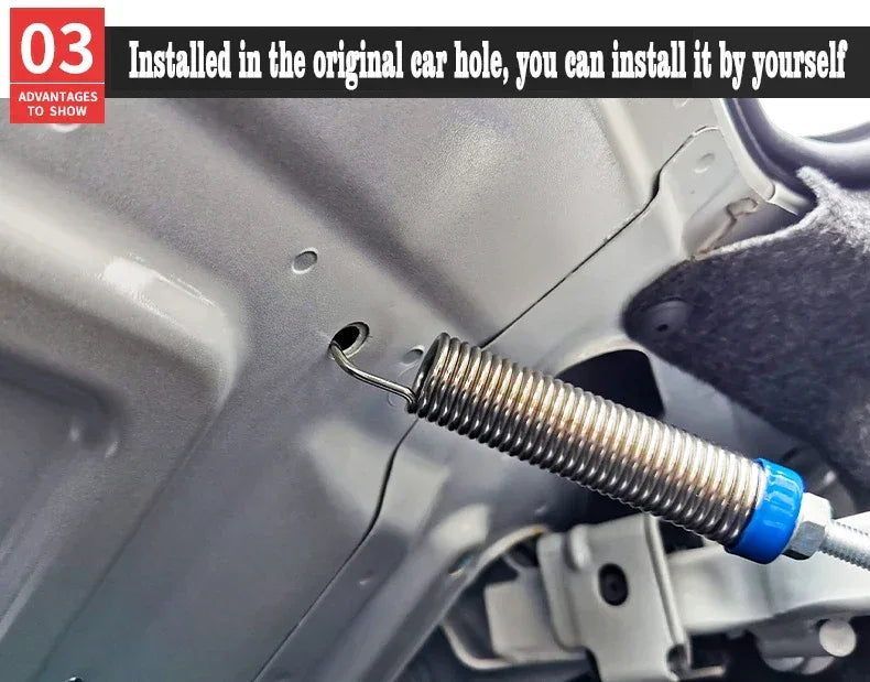 For Mazda 3 6 gj Axela Atenza Xingchi Car Trunk Spring Automatic Opening Lift Adjustable Metal Spring Device Accessories