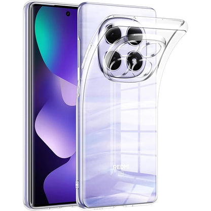 Ultra Thin Silicone Soft Case For Xiaomi Redmi Note 15 Pro Plus Pro+ 4G 5G Clear Transparent Shell Shockproof Slim TPU Cover