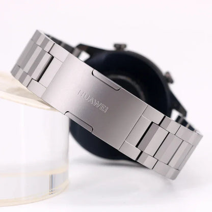 Original FKM Rubber Sport Band for Huawei GT3pro 46mm Titanium Watch Strap GT3 PRO Genuine Leather Band