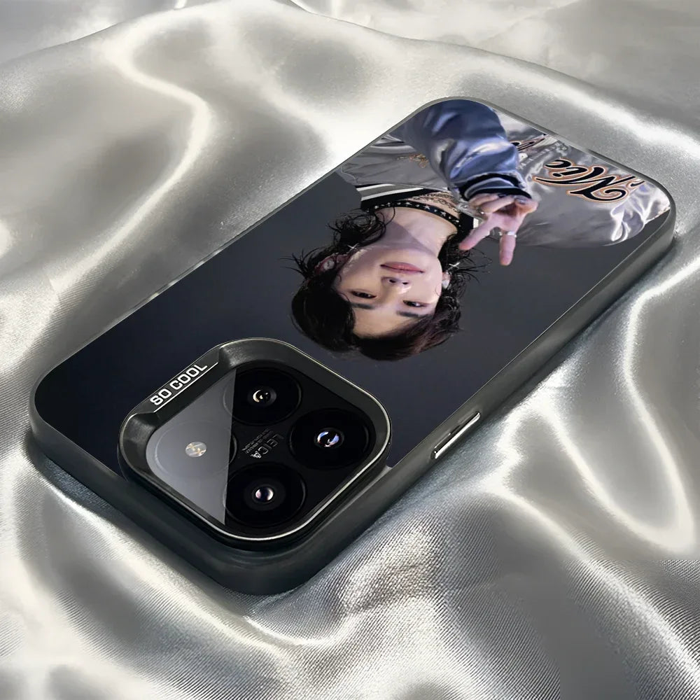 Epc Rapper Dancer H-HyunJin Phone Case IMD Phone Case For IPhone 16 15 14 13 12 11 Pro Max Plus Color Silver Cover