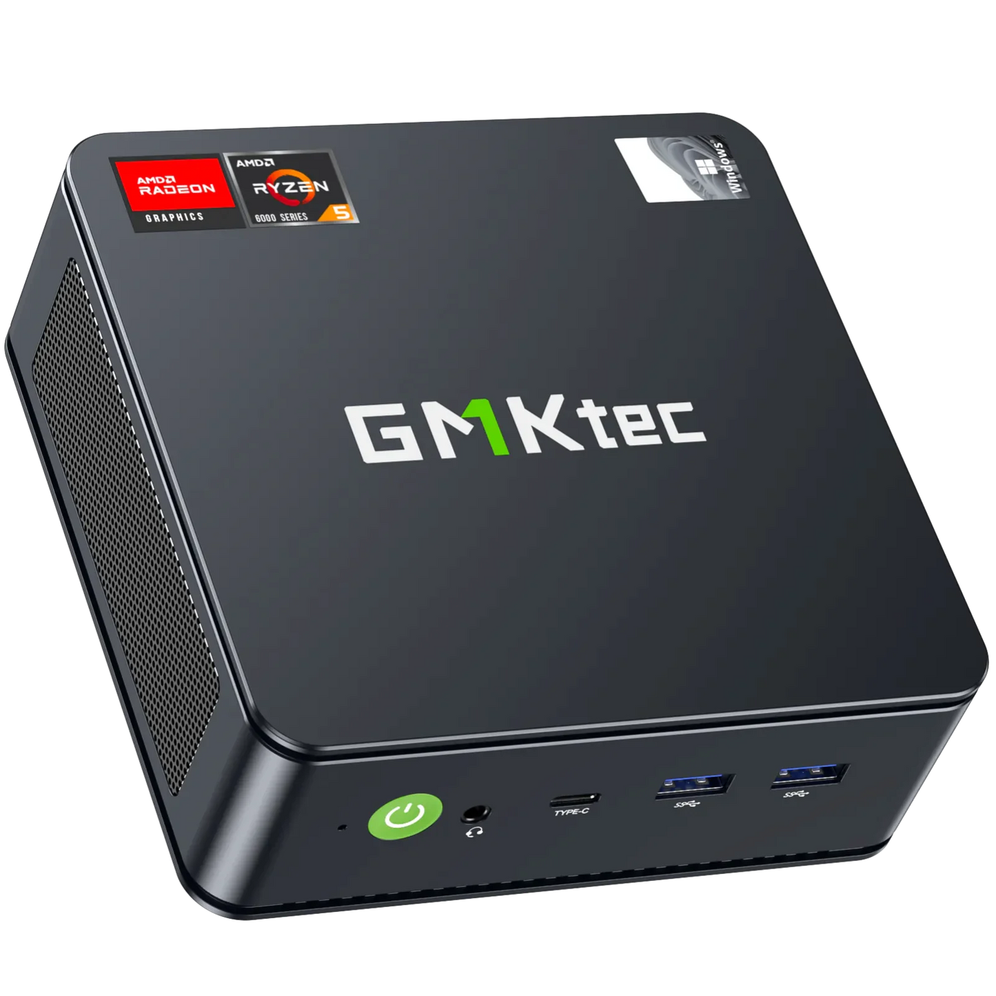 AittactXGMKtec M6 Ultra AMD Ryzen 5 7640HS Mini PC DDR5 M.2 SSD Windows 11 Pro WiFi 6E BT5.2 2.5G LAN Desktop Gaming Office PC
