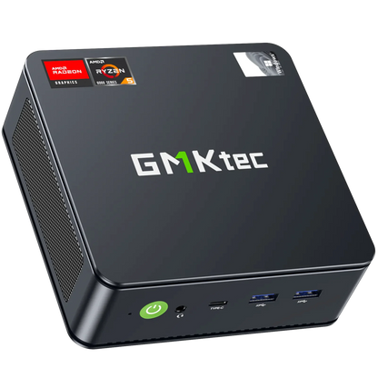 AittactXGMKtec M6 Ultra AMD Ryzen 5 7640HS Mini PC DDR5 M.2 SSD Windows 11 Pro WiFi 6E BT5.2 2.5G LAN Desktop Gaming Office PC