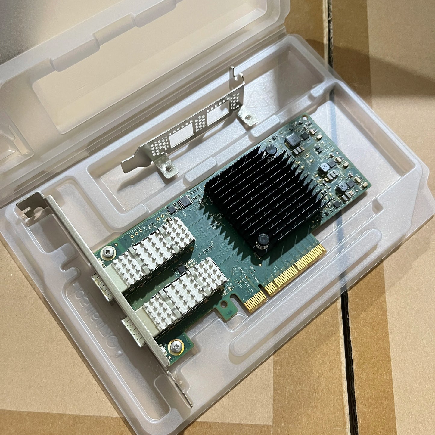 Mellanox ConnectX-4 10Gigabit NIC MCX4121A-XCAT CX4121A 10Gigabit Ethernet Card PCI-E 3.0