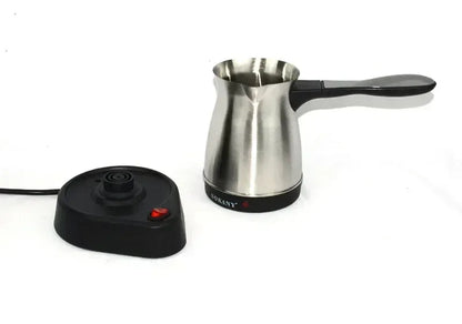 600W Turkish Electric Coffee Maker, 500ml Detached Italian Moka Pot, Stainless Steel Material, Arabic Portable Espresso Machine