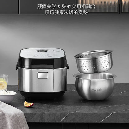 Low sugar rice cooker rice soup separation drain rice 316L stainless steel uncoated