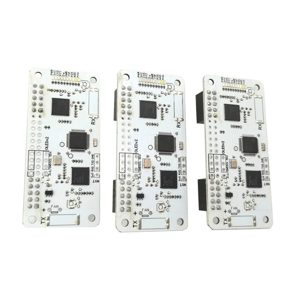 jumbospot White MMDVM HS Dual Hat Duplex RX TX UHF VHF Hotspot Board With Oled Display And Case For Raspberry Pi