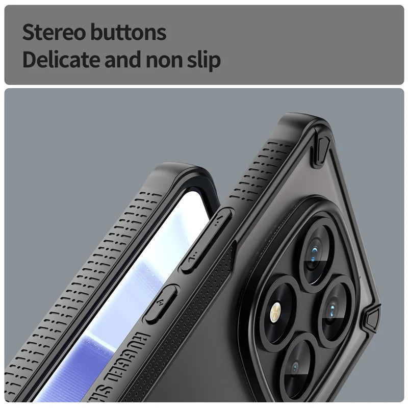 Hybrid Rugged Protective Cover For Xiaomi Redmi Note 15 Pro 5G Note 15 Pro+ Plus Case Shockproof Coque Fundas Capa