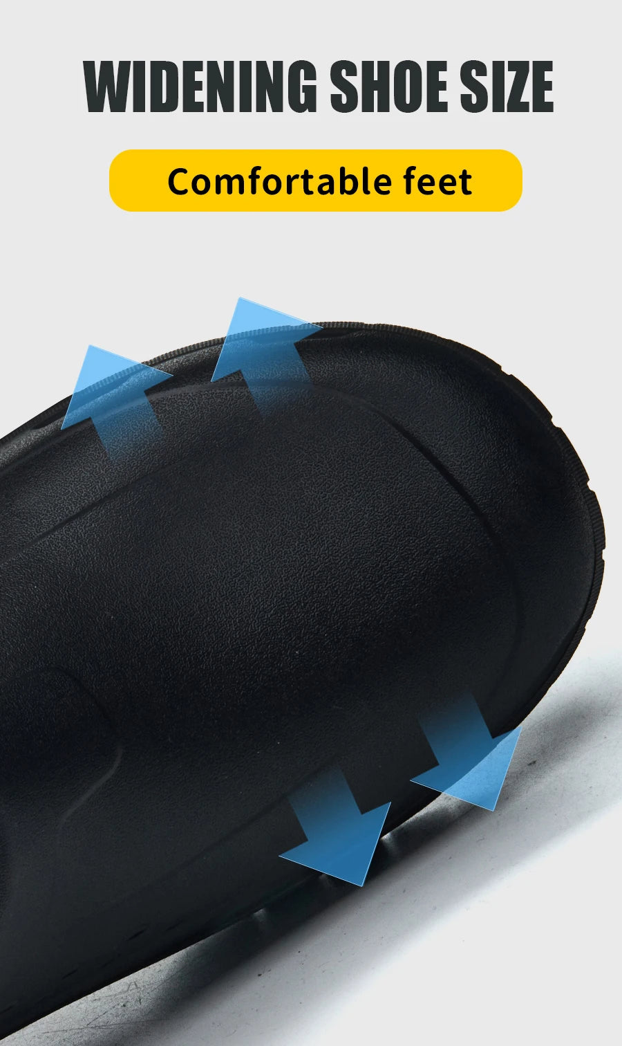 Men's Chef Shoes Waterproof Slip-On Lightweight Soft Anti-Slip Kitchen Hotel Work Shoes Easy to Wear Comfortable Food Service Fo