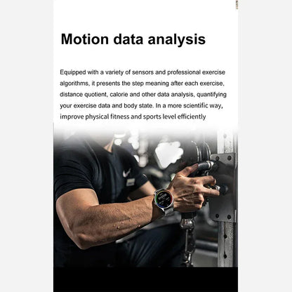New Health Smart Watch ECG Heart Rate Blood Oxygen Blood Pressure Monitoring Bluetooth Call GPS Movement Trajectory Smartwatches